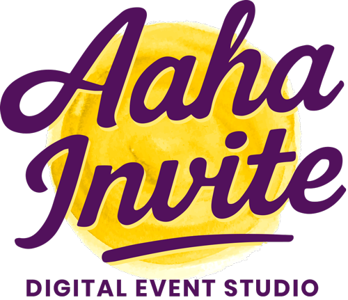 AahaInvite Digital Event Studio Logo